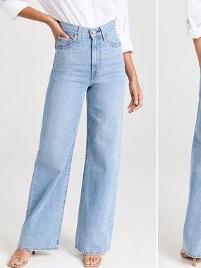 Levi's Ribcage Wide Leg Jeans in Far And Wide - NWOT - Size 26